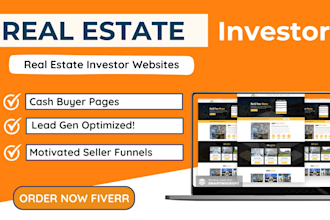 build your real estate investor website that closes leads
