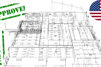 do architectural drawings, floor plans, and foundation framing plan city permit