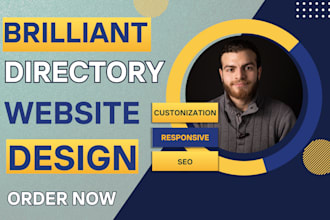 design and setup your brilliant directory website business directory website