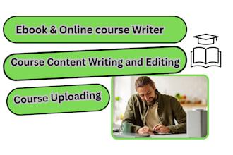 create ebook online course content teachable course creation, training manual