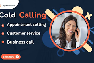 do cold calling and set appointments for your business