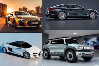 design 3d automotive car parts, 3d vehicle interior 3d car model render for game