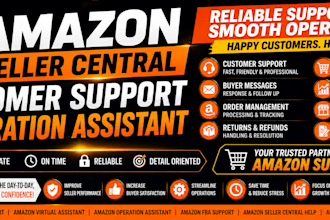 handle amazon seller central customer support  operations