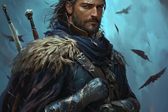 make a amazing d and d character for you