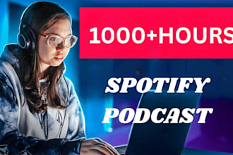 9m USA UK monthly streamers, spotify podcast promotion apple podcast promotion