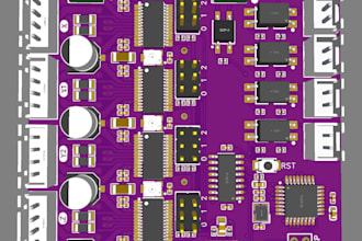 design electrical pcb board, pcb layout, pcb schematic and hardware development
