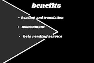 service of beta reading