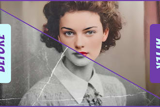 restore your damaged pictures and improve the quality