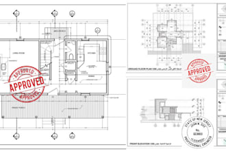 create stormwater management and drainage plan along with all the calculations