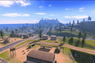 design low poly optimized unity 3d environment