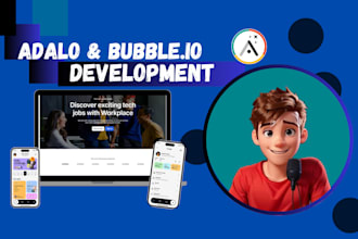adalo bubble io marketplace buildfire glide website mobile web app saas mvp pro
