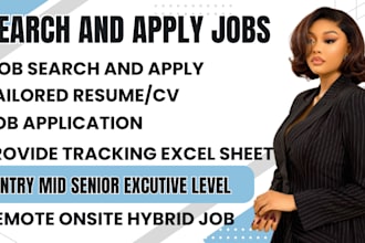 search and apply remote onsite job USA job reverse recruit on your behalf