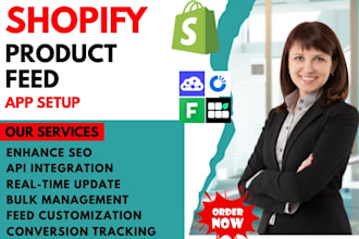setup shopify product feed litcommerce omnione feedyio instafeed flexify parkour