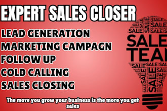 be your sales closer, sales agent, high ticket sales, telemarketing, salesperson