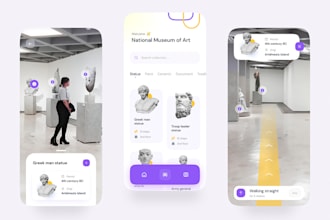 build augmented reality app, image object tracking app, ar indoor navigation app