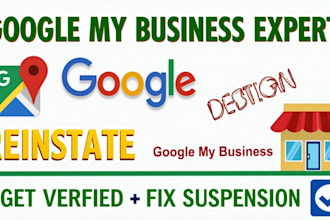 reinstate suspended  gmb listings for verified business