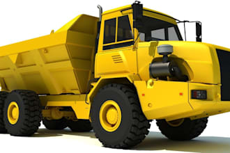 3d truck modeling, vehicle model,assetto corsa, 3d printing, prop model,low poly
