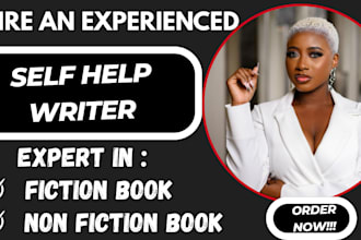 be ebook writer book editor fiction ghostwriter self help book formatting