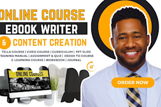 write your training manual, online course creation, workbook, tella video course