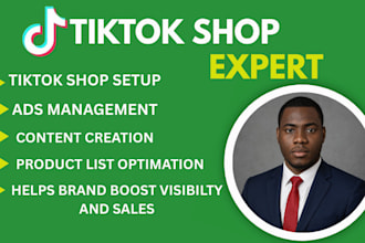 create usa tiktok account set up tiktok shop manage tiktok shop