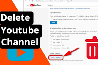 delete and remove unwanted and negative youtube videos permanently