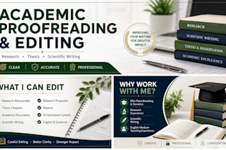 provide academic writing editing and translation services
