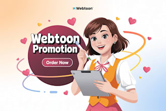 do  promote your webtoon to boost views, engagement and subscribers