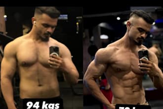 be your online personal coach and fitness trainer