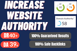 increase your website semrush authority any point 0 to 40 fast