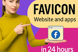 design modern and creative favicons