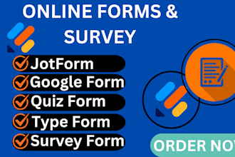 get people to fill online survey, google form, jotform, typeform and polls