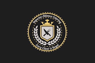 design unique food truck catering company logo