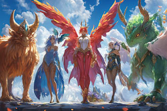 draw fantasy or dnd creatures and monsters