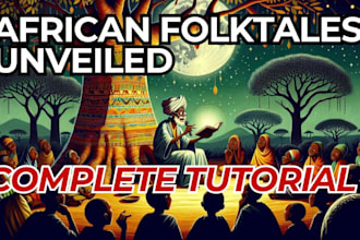 do unique african folktale stories for your youtube video