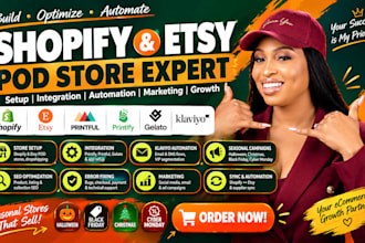 setup shopify pod store automated klaviyo vip sms flow marketing app integration