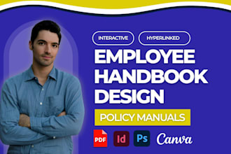 design employee handbook, policy procedures, policy manual, sop