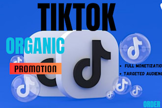 grow and promote your tiktok account organically