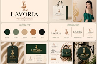 design modern logo design,brand identity and complete branding kit