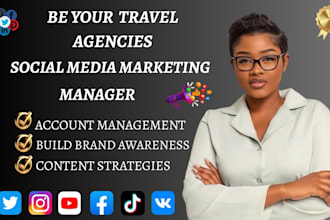 help travel agencies, tour operators to drive reach with social media marketing
