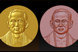 3d bas relief printing 3d coin model medallion 3d engraving cnc pendant design
