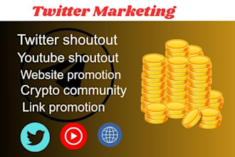 shoutout youtube channel to 10m USA, share web link, twitter, fb, ig promotion