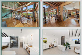 edit and retouch real estate photos professionally