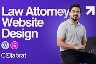 design or redesign SEO friendly law attorney or law firm website on wordpress