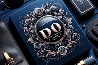 do a luxury fashion brand logo, clothing line, apparel tag