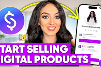 set up digital products, etsy store, beacon ai, stan store marketing