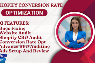 do conversion rate optimization shopify website cro store audit boost sales
