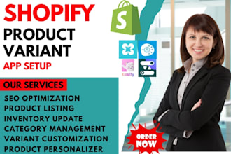 setup shopify product variant optis variator easify hulk avis apo king product