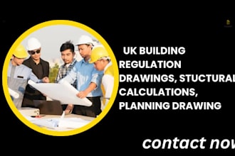 do uk building regulation drawings, stuctural calculations, planning drawing