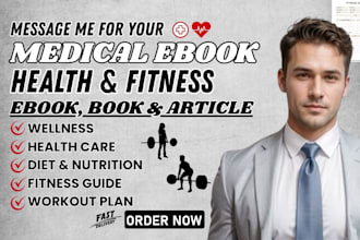 be your health, medical, fitness ebook ghostwriter, physiotherapy