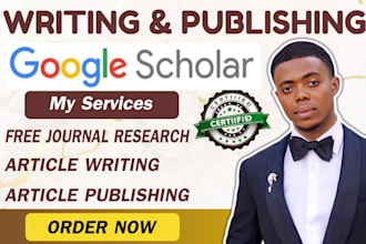 write, backdate, publish research article google scholar peer reviewed journals